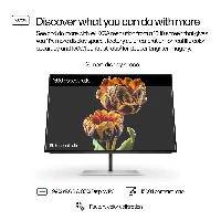 HP Series 7 Pro 24 inch WUXGA Monitor - 724pn, 61 cm (24