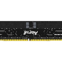 Kingston Technology FURY 128GB 6400MT/s DDR5 ECC Reg CL32 DIMM (Kit of 8) Renegade Pro XMP, 128 GB, 8 x 16 GB, DDR5, 288-pin DIMM, Black