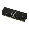 Kingston Technology FURY 64GB 6800MT/s DDR5 ECC Reg CL34 DIMM (Kit of 4) Renegade Pro XMP, 64 GB, 4 x 16 GB, DDR5, 288-pin DIMM, Black