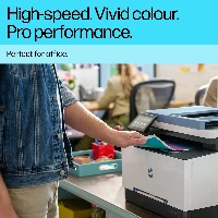 HP Color LaserJet Pro MFP 3302sdw, Laser, Colour printing, 600 x 600 DPI, A4, Direct printing, Blue, Grey