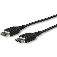 StarTech.com 50ft (15m) DisplayPort Active Optical Cable (AOC) - 8K 60Hz/4K 120Hz Video - Fiber Optic DisplayPort 1.4 Cable - HDR10 HBR3 - Long Ultra HD DP to DP Cord for Monitor/Display, 15 m, DisplayPort, DisplayPort, Male, Male, 7680 x 4320 pixels