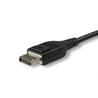 StarTech.com 50ft (15m) DisplayPort Active Optical Cable (AOC) - 8K 60Hz/4K 120Hz Video - Fiber Optic DisplayPort 1.4 Cable - HDR10 HBR3 - Long Ultra HD DP to DP Cord for Monitor/Display, 15 m, DisplayPort, DisplayPort, Male, Male, 7680 x 4320 pixels