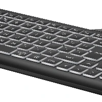 HP 405 Multi-Device Backlit Wired Keyboard, Full-size (100%), Wired, USB, Membrane, Black