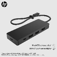 HP USB-C Travel Hub G3, 116 mm, 41.9 mm, 14.5 mm, 64 g, 173 mm, 59 mm