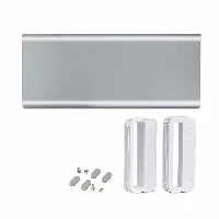 StarTech.com Ergonomic Monitor Riser Stand, Up to 33lb/15kg, Fixed height 3.5in/9cm, Desktop Computer Monitor/Laptop Riser, Steel Platform, Quick Assembly, Optimize Desk Space, Freestanding, 15 kg, Silver