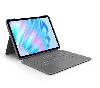 Logitech Combo Touch, QWERTY, Italian, Trackpad, 1.8 cm, 1 mm, Apple