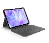 Logitech Combo Touch, QWERTY, Italian, Trackpad, 1.8 cm, 1 mm, Apple