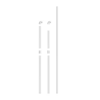 NETGEAR Meural MCAR1 - Cable Cover (MCAR1), Cable cover, White, Meural Canvas II Models MC321 & MC327, Meural, Plastic, 1 pc(s)