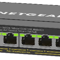 NETGEAR 8-Port Gigabit Ethernet High-Power PoE+ Plus Switch (GS308EPP), Managed, L2/L3, Gigabit Ethernet (10/100/1000), Full duplex, Power over Ethernet (PoE)