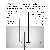 HP Series 7 Pro 27 inch 4K Conferencing Monitor - 727pm, 68.6 cm (27