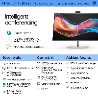 HP Series 7 Pro 27 inch 4K Conferencing Monitor - 727pm, 68.6 cm (27