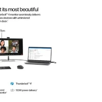 HP Series 7 Pro 27 inch 4K Conferencing Monitor - 727pm, 68.6 cm (27