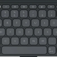 Logitech Keys-To-Go 2, Mini, Wireless, Bluetooth, Scissor key switch, QWERTY, Graphite