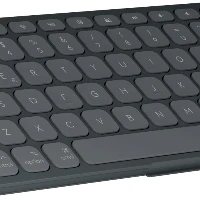 Logitech Keys-To-Go 2, Mini, Wireless, Bluetooth, Scissor key switch, QWERTY, Graphite