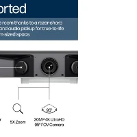 POLY Studio V52 USB Video Bar