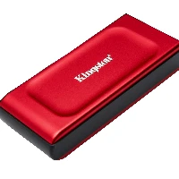 Kingston Technology 2TB XS1000 Red External USB 3.2 Gen 2 Portable Solid State Drive, 2 TB, USB Type-C, 3.2 Gen 2 (3.1 Gen 2), 1050 MB/s, Red