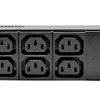 Tripp Lite PDUMV32HV 7.7kW Single-Phase Local Metered PDU, 200-240V Outlets (8 C19 and 40 C13), IEC-309 32A Blue Input, 10 ft. (3.05 m) Cord, 0U Vertical, TAA, 70 in., Metered, 0U, Vertical, Metal, Black, 48 AC outlet(s)