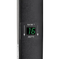 Tripp Lite PDUMV32HV 7.7kW Single-Phase Local Metered PDU, 200-240V Outlets (8 C19 and 40 C13), IEC-309 32A Blue Input, 10 ft. (3.05 m) Cord, 0U Vertical, TAA, 70 in., Metered, 0U, Vertical, Metal, Black, 48 AC outlet(s)