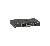 NETGEAR GS305Pv3, Unmanaged, Gigabit Ethernet (10/100/1000), Full duplex, Power over Ethernet (PoE), Wall mountable