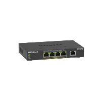 NETGEAR GS305Pv3, Unmanaged, Gigabit Ethernet (10/100/1000), Full duplex, Power over Ethernet (PoE), Wall mountable