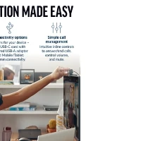 POLY Blackwire 3225 Stereo USB-C Headset +3.5mm Plug +USB-C/A Adapter (Bulk), Wired, Office/Call center, 20 - 20000 Hz, 92 g, Headset, Black