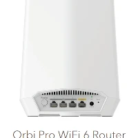 NETGEAR Orbi Pro SXR50 - Impianto Wi-Fi (router) - fino a 1884 mq - maglia - GigE, 802.11ax (Wi-Fi 6) - 802.11a/b/g/n/ac/ax - Tri-Band