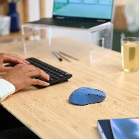 MYDO SILENT WIRELESS MOUSE BLU