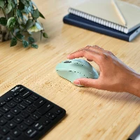 MYDO SILENT WIRELESS MOUSE GREEN