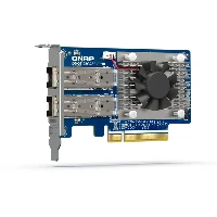 QNAP QXG-25G2SF-E810, Internal, Wired, PCI Express, Fiber, 25000 Mbit/s, Green