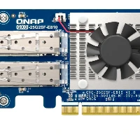 QNAP QXG-25G2SF-E810, Internal, Wired, PCI Express, Fiber, 25000 Mbit/s, Green