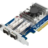 QNAP QXG-25G2SF-E810, Internal, Wired, PCI Express, Fiber, 25000 Mbit/s, Green