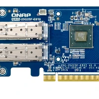 QNAP QXG-25G2SF-E810, Internal, Wired, PCI Express, Fiber, 25000 Mbit/s, Green
