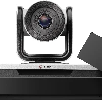 POLY G7500 Video Conferencing System with EagleEyeIV 12x Kit No Power Cord, Group video conferencing system, 4K Ultra HD, 60 fps, Black