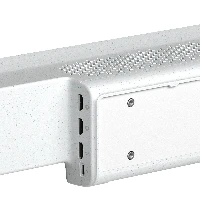 POLY Studio X52 All-In-One Video Bar No Radio or Power Cord GSA/TAA, Group video conferencing system, 4K Ultra HD, 60 fps, 5x, White