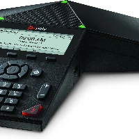 POLY Trio 8300 IP Conference Phone and PoE-enabled, IP conference phone, Black, 8.89 cm (3.5
