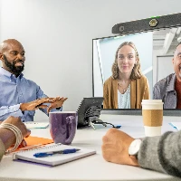 POLY Studio X52 All-In-One Video Bar with TC10 Controller Kit, Group video conferencing system, 4K Ultra HD, 30 fps, 95, 5x, Android