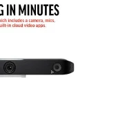 POLY Studio X52 All-In-One Video Bar with TC10 Controller Kit, Group video conferencing system, 4K Ultra HD, 30 fps, 95, 5x, Android