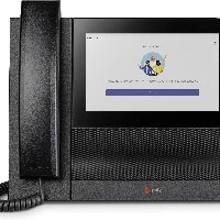 POLY CCX 600 Business Media Phone for Microsoft Teams and PoE-enabled, IP Phone, Black, Wired handset, Desk/Wall, Android, Digital