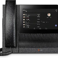 POLY CCX 600 Business Media Phone for Microsoft Teams and PoE-enabled, IP Phone, Black, Wired handset, Desk/Wall, Android, Digital
