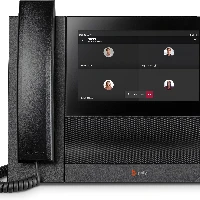 POLY CCX 600 Business Media Phone for Microsoft Teams and PoE-enabled, IP Phone, Black, Wired handset, Desk/Wall, Android, Digital