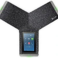POLY Trio C60 IP Conference Phone Full Radio and PoE-enabled, IP conference phone, Grey, LCD, 12.7 cm (5