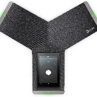 POLY Trio C60 IP Conference Phone for Microsoft Teams and PoE-enabled No Radio, IP conference phone, Black, LCD, 12.7 cm (5