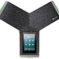POLY Trio C60 IP Conference Phone and PoE-enabled No Radio, IP conference phone, Black, LCD, 12.7 cm (5