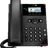 POLY OBi VVX 150 2-Line IP Phone and PoE-enabled with Power Supply
