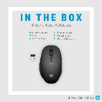 HP DUAL MODE BLACK MOUSE 300 EURO