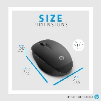 HP DUAL MODE BLACK MOUSE 300 EURO