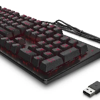 HP WOODY 2 GAMING RED KEYBOARD