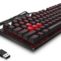 HP WOODY 2 GAMING RED KEYBOARD