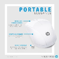 HP WIRELESS MOUSE 220 S WHITE