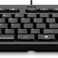 HP 125 Wired Keyboard, Full-size (100%), USB, Membrane, Black
